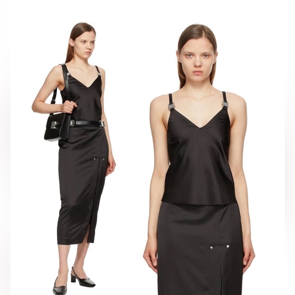 1017 Alyx 9sm Buckle Satin Top